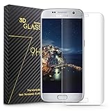 Cellacc Galaxy S7 Edge Screen Protector, Full Coverage and bubble free Tempered Glass Screen Cover for Samsung Galaxy S7 Edge-Transparent