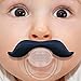 Generic 1x Durable Funny Mustache Baby Pacifier Orthodontic