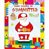 Mon cahier de gommettes brillantes Noël by