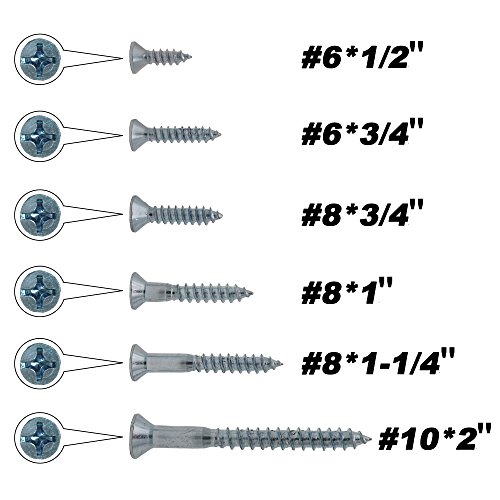 4 T+K+Excellent+Phillips+Flat+Screws+Pieces