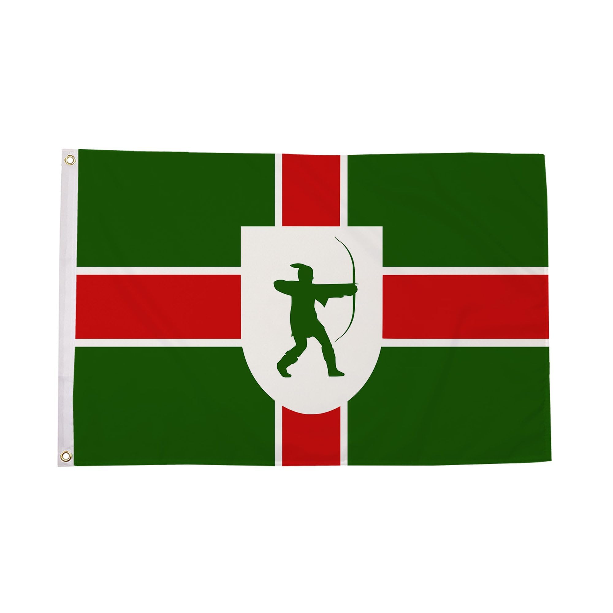 Flagtex Nottinghamshire New Flag 5ft x 3ft (150cm x 90cm) — image 1
