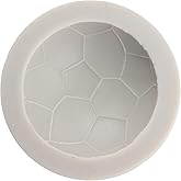 YANQINMS Football Silicone Molds Ball Cake Fondant Molds Football Chocolate Candy Molds For Sugar Cake Decorating Cupcake Topper Gum Paste Polymer Clay