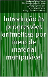 Livro Introdução às progressões aritméticas por meio de material manipulável