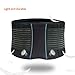 BraceUP® Stabilizing Lumbar Lower Back Brace and Support Belt with Dual Adjustable Straps and Breathable Mesh Panels