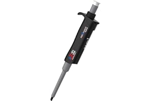 PER4MANCE Pipette - 20~200µL Adjustable Single Channel Pipette, ISO Calibrated Low Plunger-Force Ergonomic Micropipette with Autoclavable Lower and Universal Tip Cone, Ultra-Light Precise Pipettor