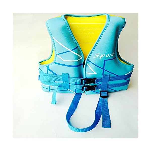 Rayma-2016-Children-Swimwear-Folding-Life-Vest-For-Water-Sports-Games-As-A-Buoyant-aid-tool-Geometric-Pattern-Colour-Bright-Blueyellow-For-6-8-Years-Old-Child-size-Large Rayma-2016-Children-Swimwear-Folding-Life-Vest-For-Water-Sports-Games-As-A-Buoyant-aid-tool-Geometric-Pattern-Colour-Bright-Blueyellow-For-6-8-Years-Old-Child-size-Large