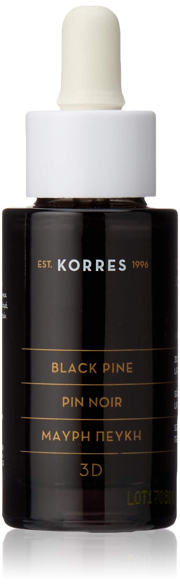 KORRES Natural 3D Black Pine Firming & Lifting Serum 30 ml, Vegan