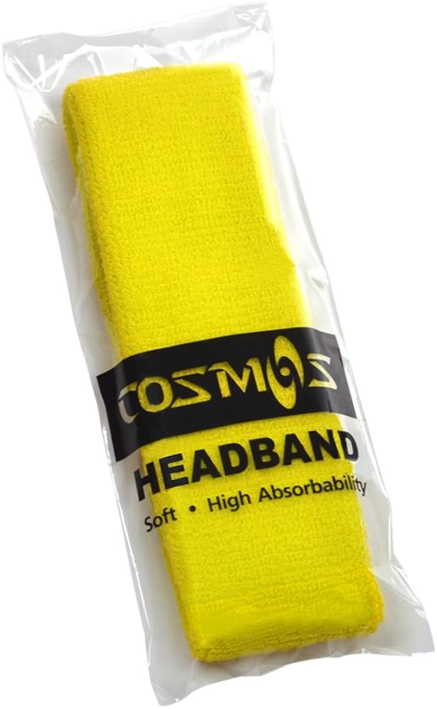Cosmos Cotton Sports Basketball Headband/Sweatband Head Sweat Band/Brace (Pack of 7) : Clothing