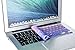 Valawy Ultrathin Silicone Skin Keyboard Cover for MacBook Pro, iMac and MacBook Air, Purple