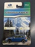 NEW GENUINE SUBARU CROSSTREK 1/64 DIECAST CAR HYPER BLUE CROSSTREK DIE CAST