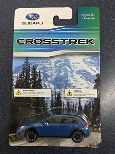 NEW GENUINE SUBARU CROSSTREK 1/64 DIECAST CAR HYPER BLUE CROSSTREK DIE CAST