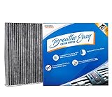 Spearhead Premium Breathe Easy Cabin Filter, Up to 25% Longer Life w/Activated Carbon (BE-643)