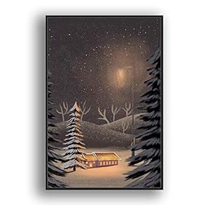 Framed Canvas Wall Art for Living Room, Bedroom Flow in The Dream Canvas Prints for Modern Home Decoration Ready to Hang - 16"x24" inches