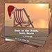 Santa at the Beach Holiday Card Pack - Set of 25 cards - 1 design, versed inside with envelopes