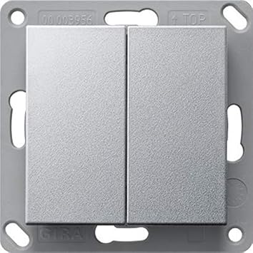 Gira 242226 Radio Emisor De Pared Sin Bateria 2 Compartimento