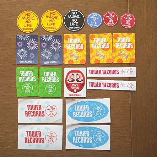 タワーレコード ステッカー 枚セットの買取価格 相場 高価買取なら買取一括比較のウリドキ