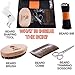 King LEONIDAS Beard Care Grooming Kit | Complete Set - Beard Brush, Sandalwood Comb, Trimming Scissors, Beard Bib & Shaping Tool | Great for Natural Growth, Shaping & Styling | Perfect Gift for Men
