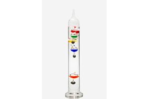 Glassic Gifts® Galileo Thermometer (13" Tall)
