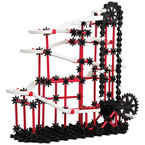 FAO Schwarz 321-Piece Marble Run Construction and Building Kit for Kids