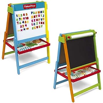Fisher Price Holz Doppelseitig Kunst Staffelei 2 In 1 Tafel