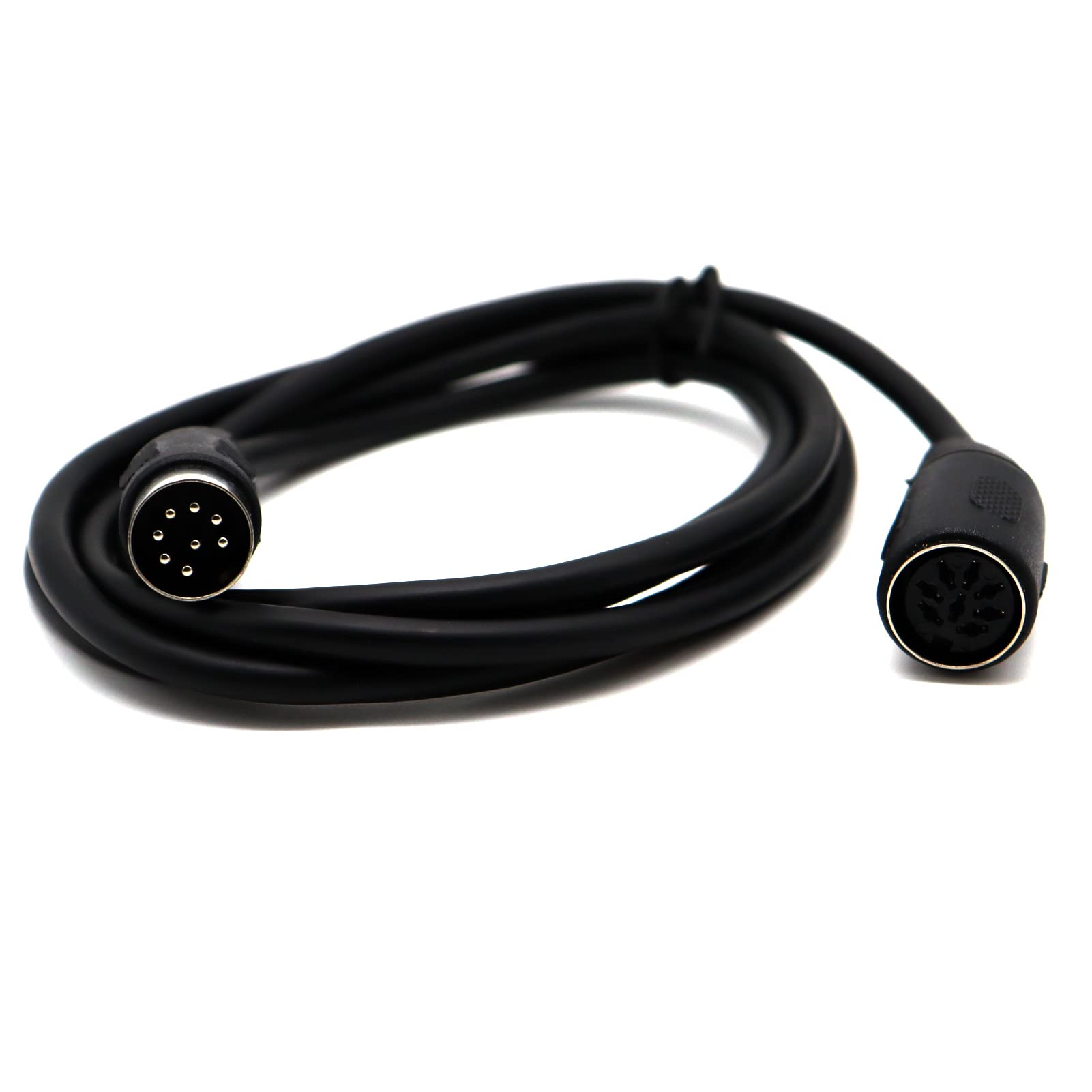 LOKEKE 8 Pin DIN MIDI Cable, 1.5M / 4.92ft Audio Cable, Male to Female, Compatible with Bang Olufsen PowerLink MK2
