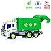 Friction Powered Garbage Truck Toy with Lights & Sounds for Kids