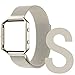 For Fitbit Blaze Accessory Band,Small (5.5-6.7 in),Oitom Frame Housing+Milanese loop Stailess Steel Band for Fitbit Blaze Smart Watch Fitness(Champagne)