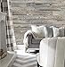Smart Paneling 11332 Old Barn Accent Wall Wood Planks, Gray, 14 Piece