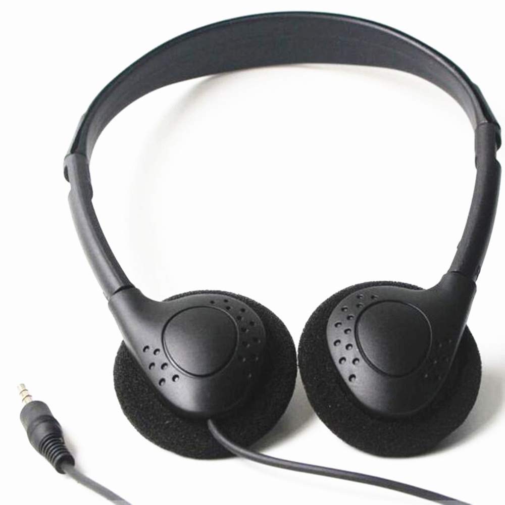 Saidbuds Classroom Headphones Bulk Earbuds Headphones for Schools,Libraries,Museums,Hotels,Hospitals,Gym (25 Pack)