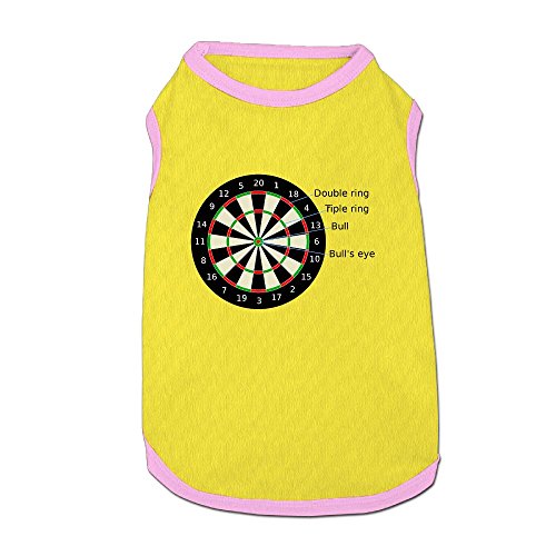 Nicokee Darts Board Puppy Dogs Shirts Costume Pets Clothing Warm Vest T-shirt Small