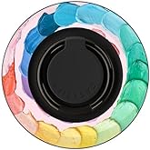 CASETiFY Snappy Ring Holder Compatible with Magsafe - Candy Swirl on Pink