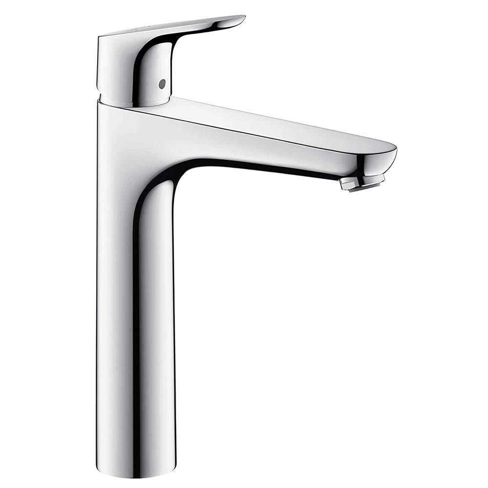 hansgrohe Focus basin mixer tap 190 with pop up waste, chrome