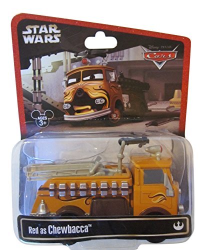 Disney Star Wars Pixar Cars Series 2 Red the Fire Engine as Chewbacca 1/55 Die-Cast - Theme Park Exclusive Limited Edition