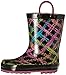 Western Chief Kids Scribble Plaid Rain Boot
