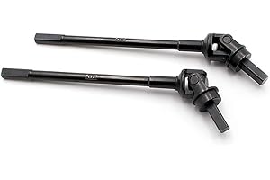 KYX Racing Hard Steel Front Axle CVD Drive Shaft for RC Crawler Car Axial Capra Unlimited Trail Buggy UTB