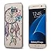 Galaxy S7 Edge Case,3Cworld Ultra Thin Clear Art Pattern Crystal Gel TPU Rubber Flexible Slim Skin Soft Case for Samsung Galaxy S7 Edge (Dream Catcher-Colorful)