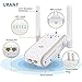 URANT 300Mbps WiFi Router Long Range Extender WiFi Repeater Signal Amplifier Booster Network Extender with Dual Band Antenna Complies IEEE802.11n/g/b with WPS Repeater/Router/AP Mode-2.4GHz
