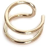 The Redheaded Jeweler Ear Cuff Earrings for Women, Non Piercing 14k Gold Filled Sterling Silver Ear Cuffs Handmade Hypoallergenic