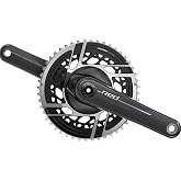 SRAM Red Dub 2X E1 Crankset Speed: 12, Spindle: 28.99mm, BCD: Direct Mount | SRAM 8 Bolt, 50/37, DUB, 160mm, Black, Road