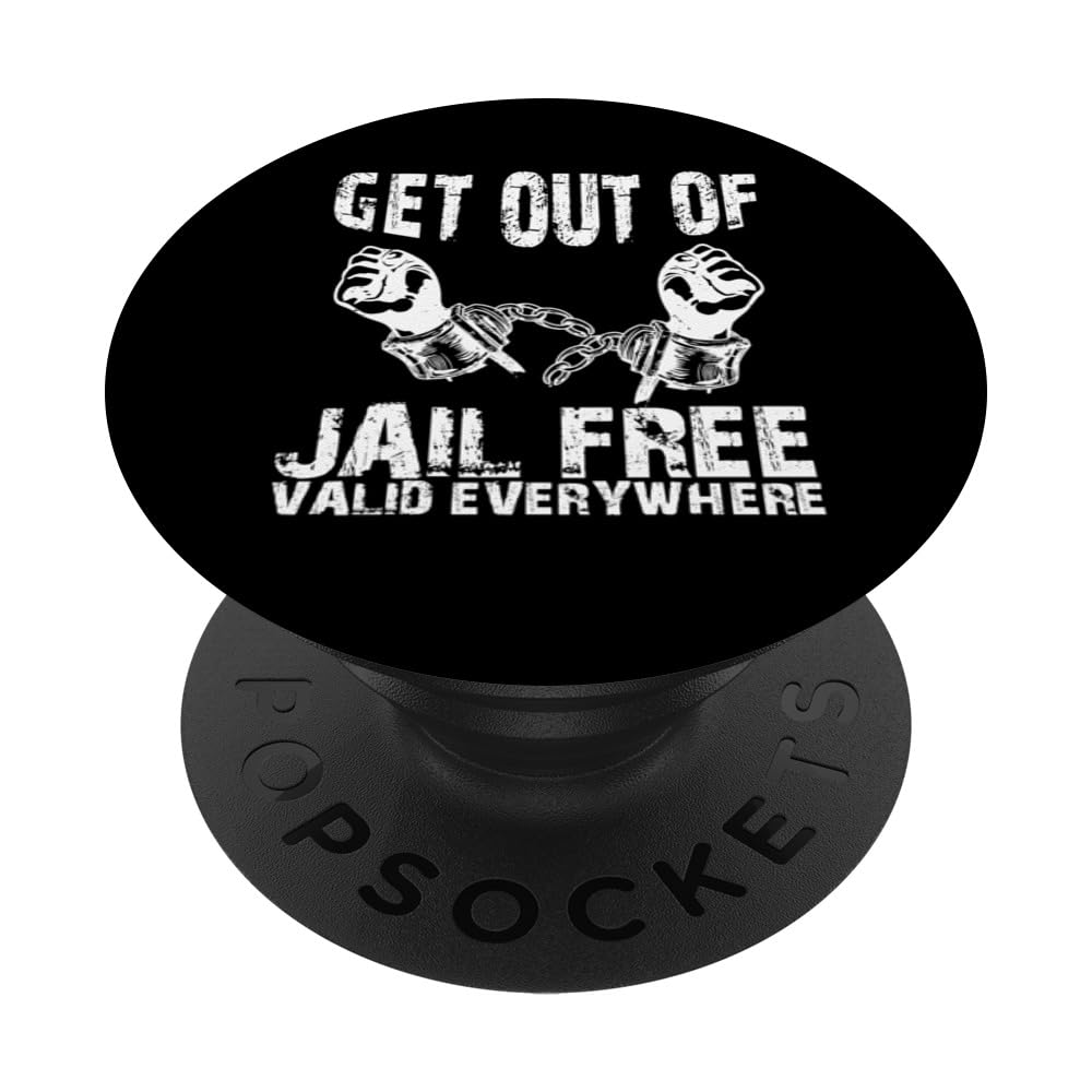 Get Out Of Jail Free PopSockets Adhesive PopGrip