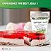Agar Agar Powder Measuring Spoons Set, Vegan Cheese, Crystal Boba, Vegan Gelatin Substitute, Kosher, Halal, Non GMO, Unflavored Thickener LIVING JIN