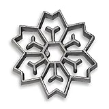 Honey-Can-Do 2-In-1 Snowflake Rosette Iron