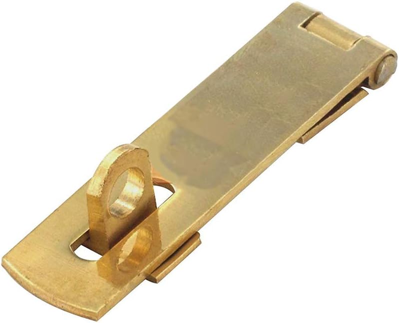 Solid Brass Hasp & Staple for Cupboard / Door 1 x 63mm