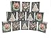 Style Design Assorted Gift Bags - Medium - Red and Green - 12 Pack