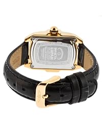 Invicta 13834 Lupah - Reloj de pulsera para mujer (acero inoxidable chapado en oro de 18 quilates, esfera de náuseas y perlas)