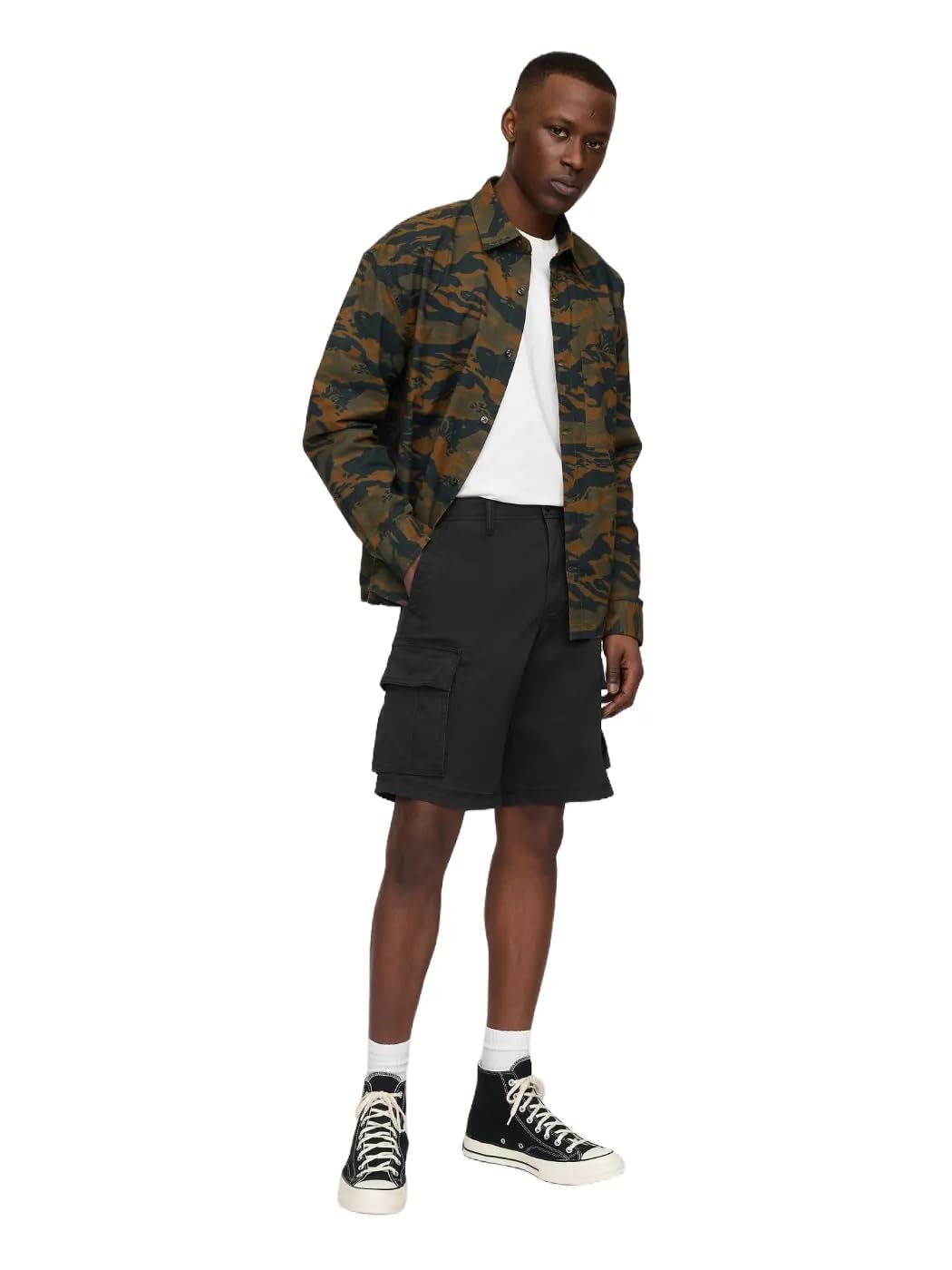 GAP Mens Cargo Short Moonless Night 1 35