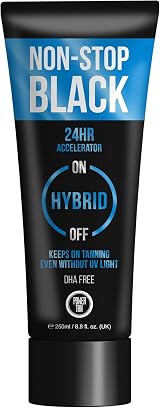 Power Tan Non-Stop Black Tanning Accelerator DHA Free UV Sunbed Cream Algotan-P view 6