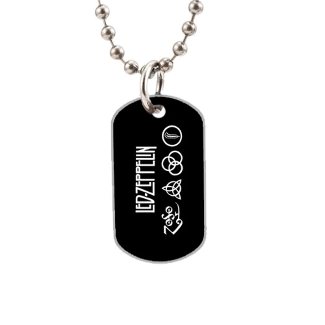 led zeppelin dog collar