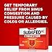 Sudafed PE Sinus Congestion Relief Tablets, Maximum Strength, Non-Drowsy 10 mg Phenylephrine HCI Decongestant for Sinus Pressure & Nasal Congestion Relief from colds or Allergies, 18 ct