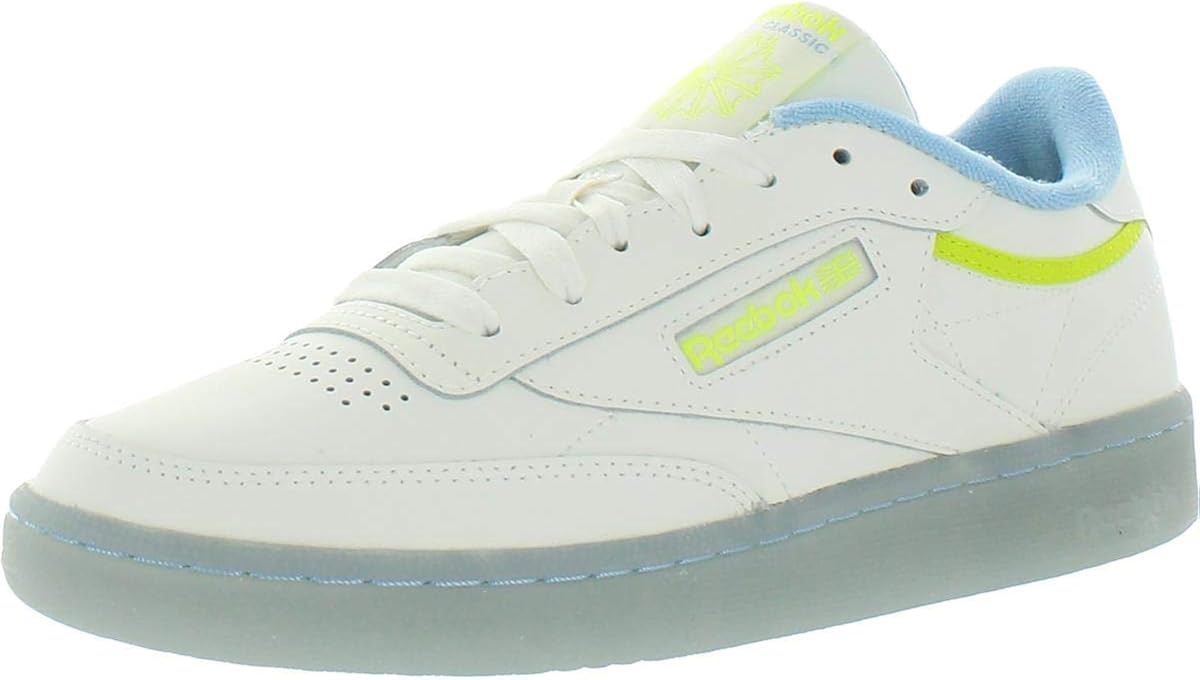 reebok club c 85 mu chalk navy & solar gold